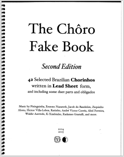 Choro Fake Book